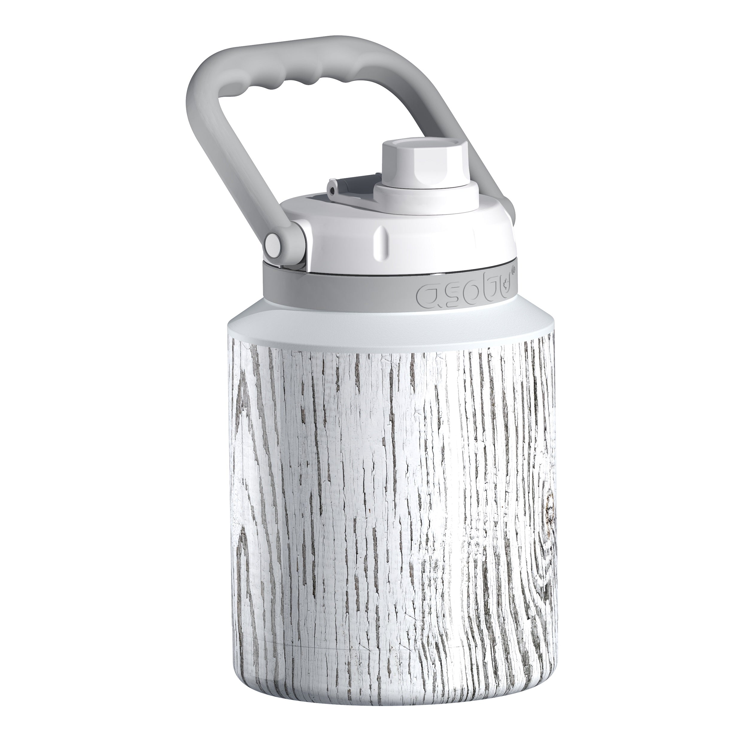 Asobu - Mini Jug Edelstahl Trinkflasche 1 Liter weiß Asobu - Mini Jug Edelstahl Trinkflasche 1 Liter weiß